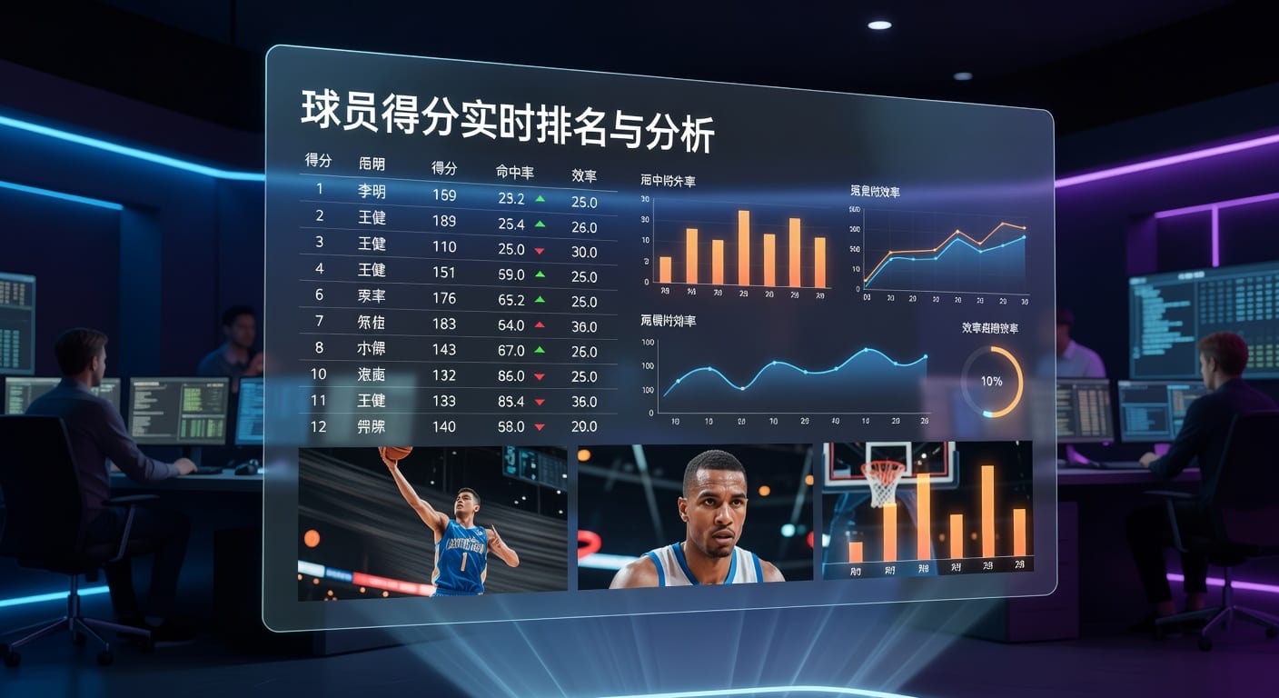 球员得分 Player Points 2024 NBA最新排名分析