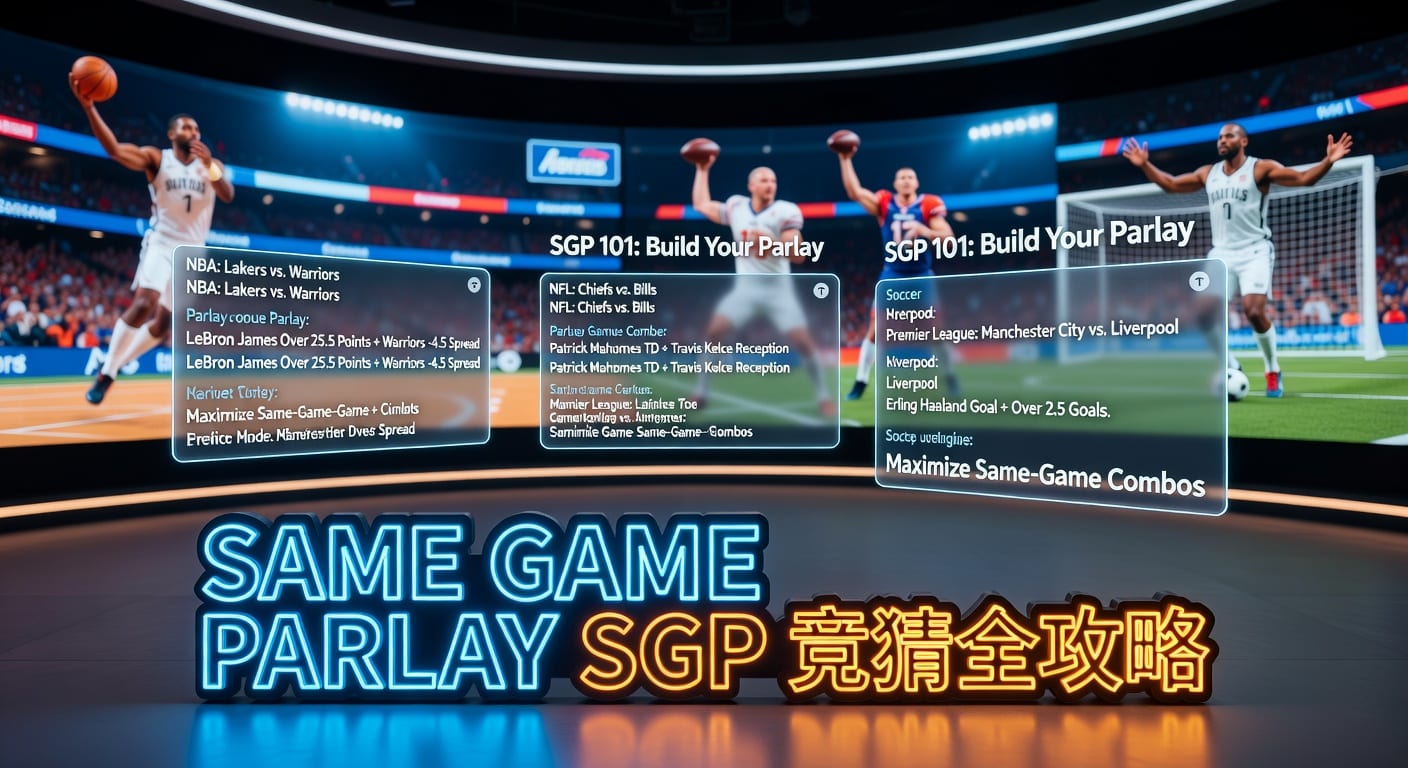 超级过关 Same Game Parlay SGP 玩法攻略