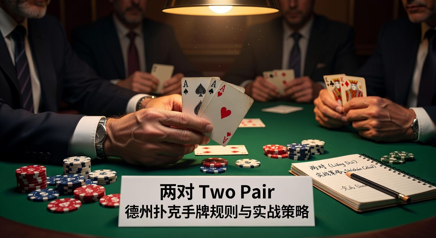 两对 Two Pair：扑克竞猜手牌排名与实战技巧