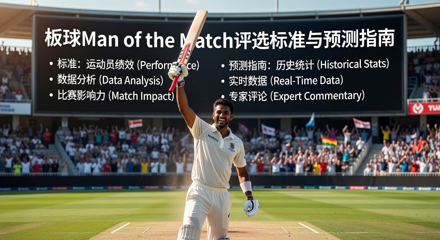 板球Man of the Match评选标准与2024最新获奖者