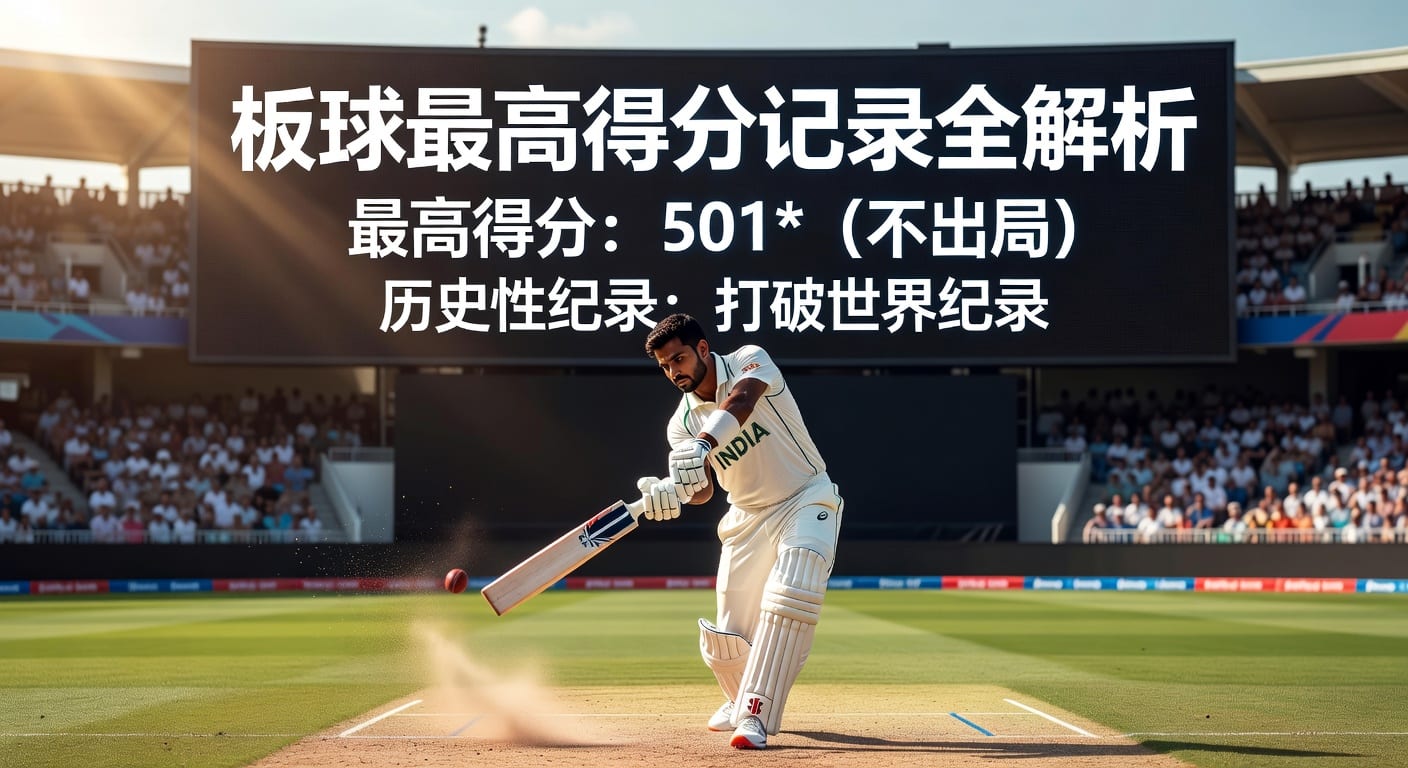 板球最高得分Top 10：Test ODI T20历史记录