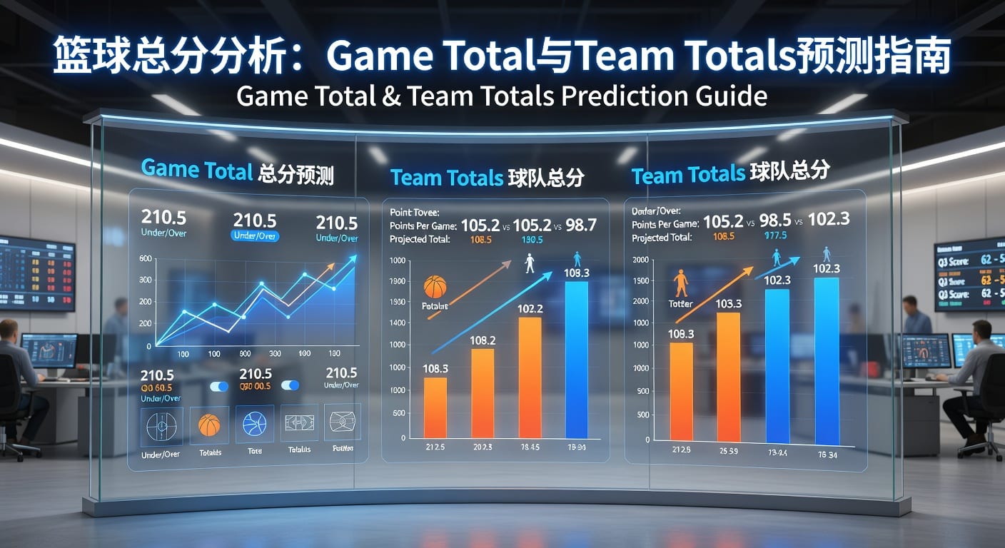 篮球总分 Game Total Team Totals 详解与赛事分析指南
