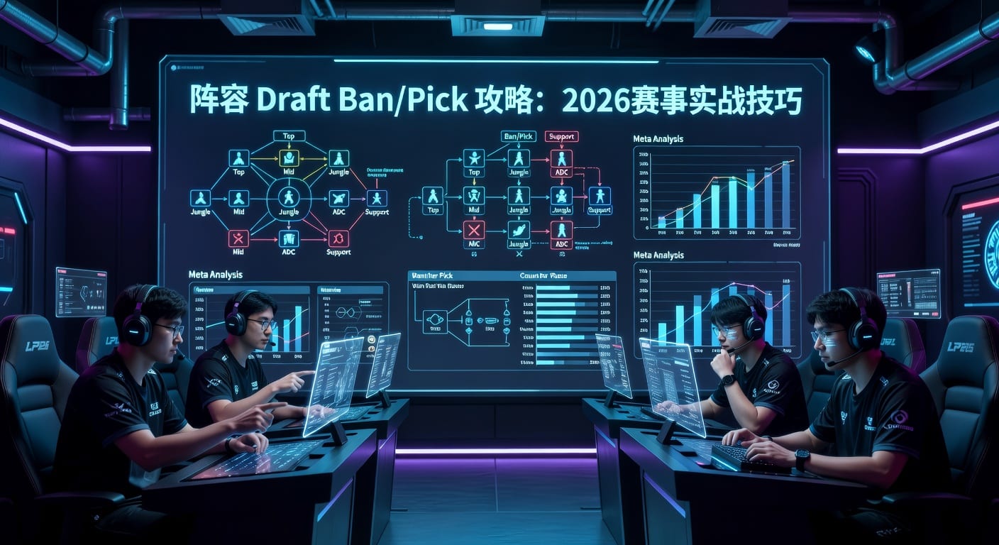 阵容 Draft Ban/Pick 指南：最新策略技巧