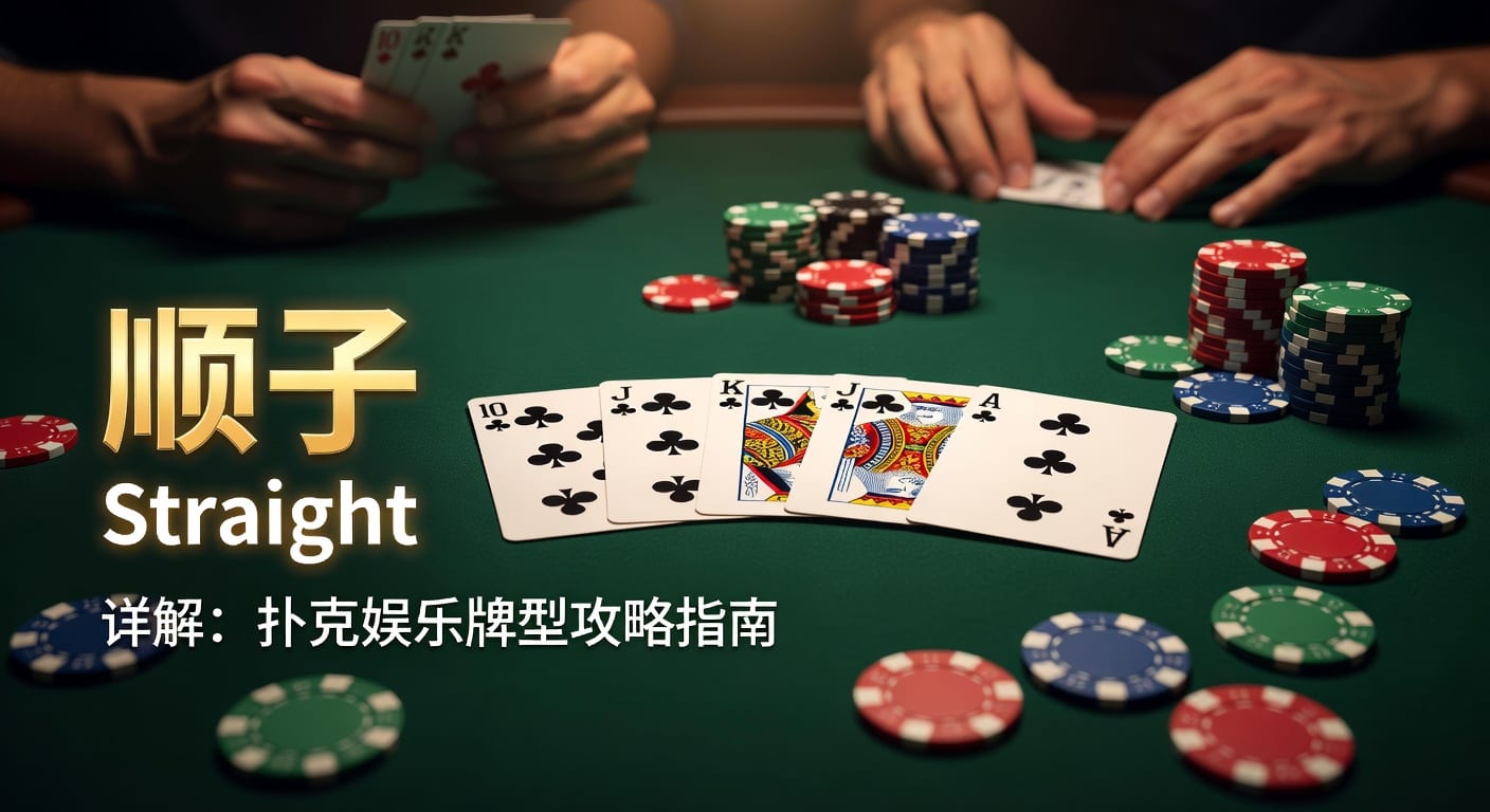 顺子Straight详解：规则胜率与策略