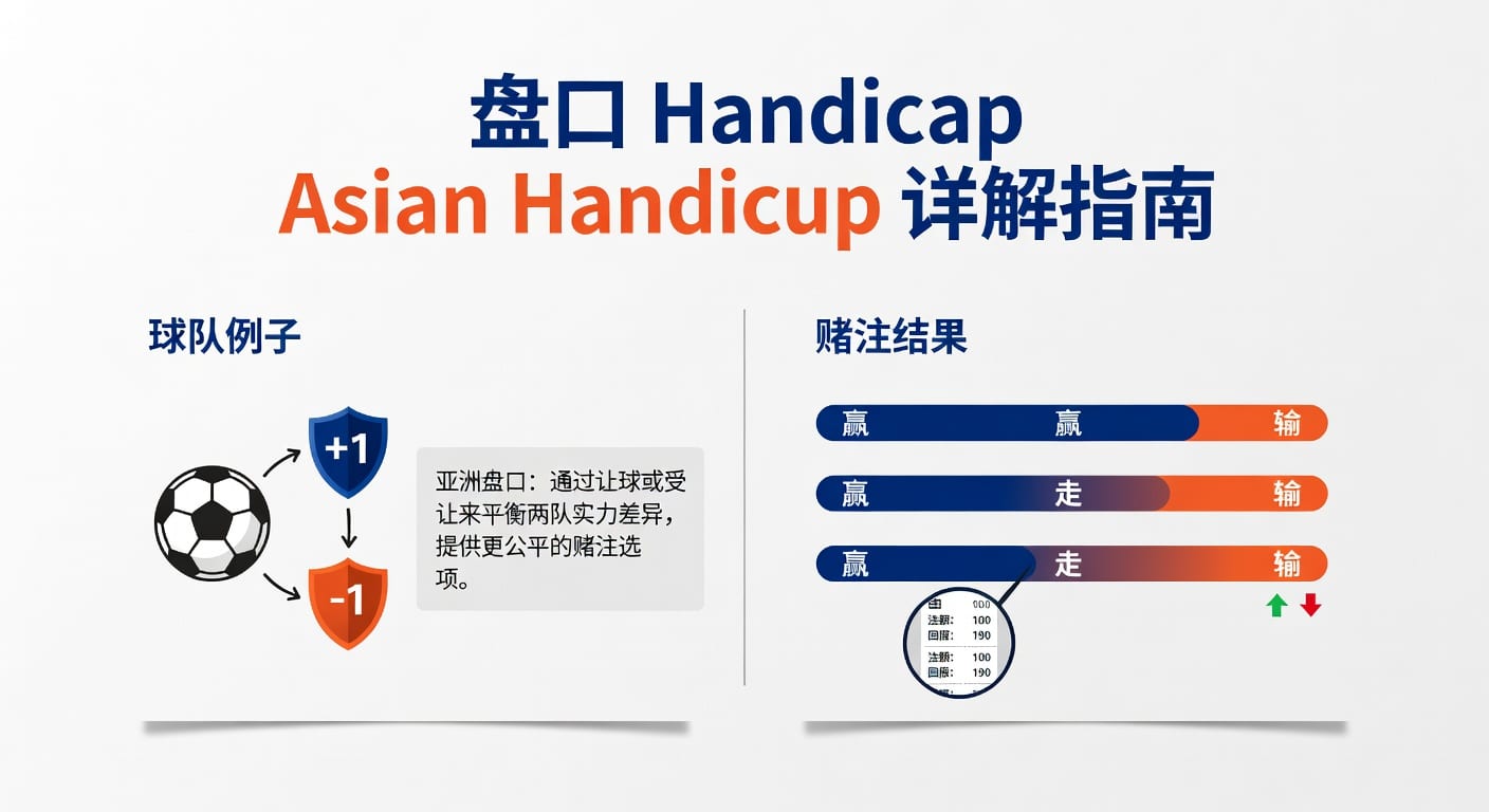 盘口handicap详解：赛事竞猜分析技巧
